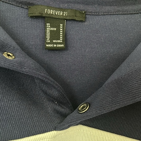 New York Collared Pullover Sweater Sweatshirt Navy/White - Picture 5 of 6